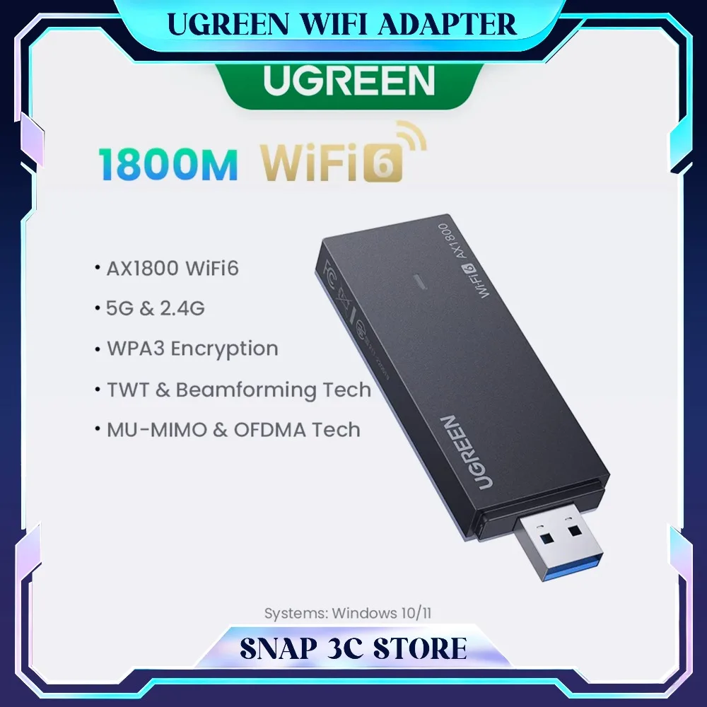 ugreen-wifi-6-adapter-ax1800-usb-30-dongle-dual-band-5g-24g-wireless-network-card-for-desktop-laptop-pc-wi-fi-receiver