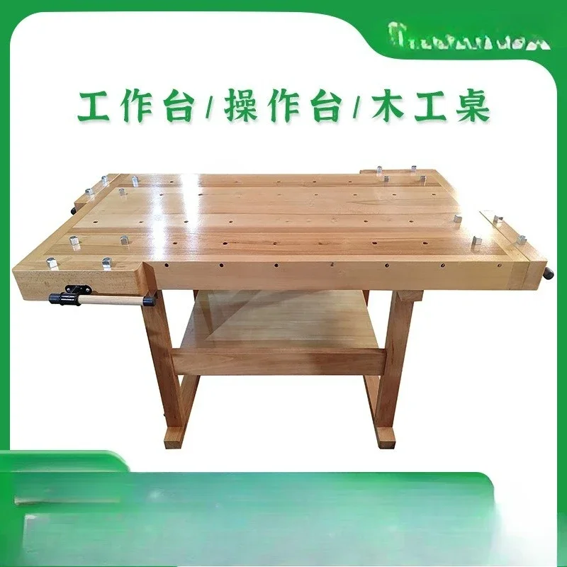 Sell beech woodworking tables, school test benches, DIY by hand