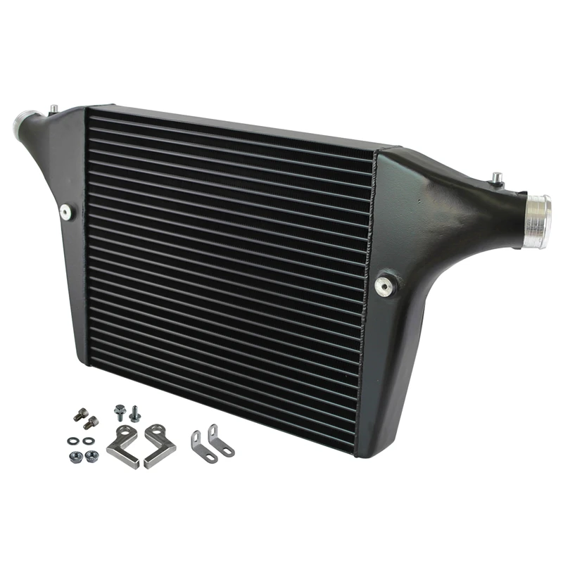 

Black Aluminum Upgrade Front Intercooler Fits For Audi A4 B9 3.0TFSI A5 F5 3.0TFSI 2016+