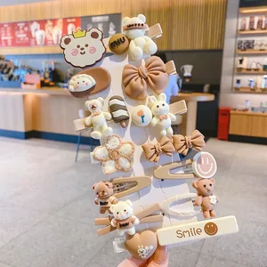 Sweet Sweet Drawings Elements Hair Accessories For Girls Kids Beautiful Hair Staps Child 8 Main Sales Children's Accessories Girl - №7