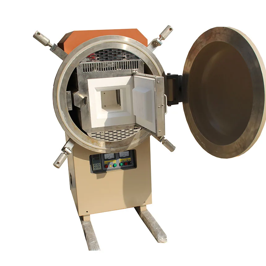 1600 High Vacuum Atmosphere Muffle Furnace Electric Laboratory Heating Equipment with Inert Gas Capability