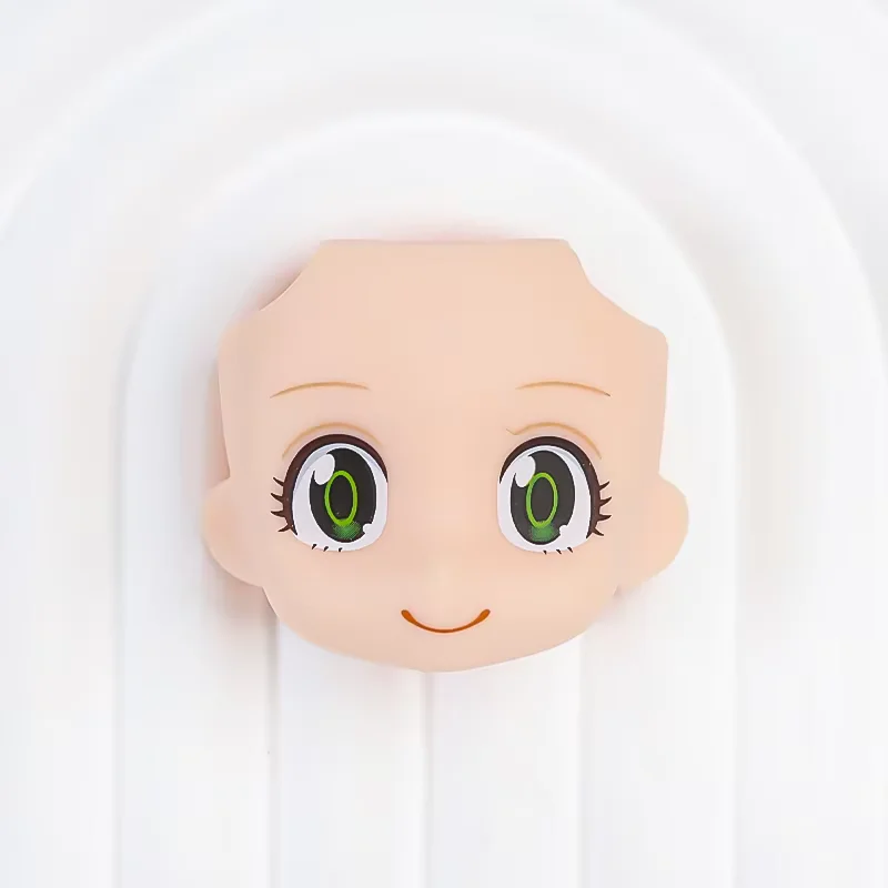 OB11 Doll Face 1/12 BJD Doll Face With 3D Anime Decal Eyes Cute Change Faces For GSC Head DIY Akcesoria Dla Dziewczynki Prezent Zabawka Dla Dzieci