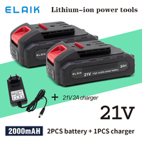 18650 21V 2000mAh Lithium Battery Rechargeable Batteries High-current High Discharge 21 Volt  Suitable DaYi  Power Tool