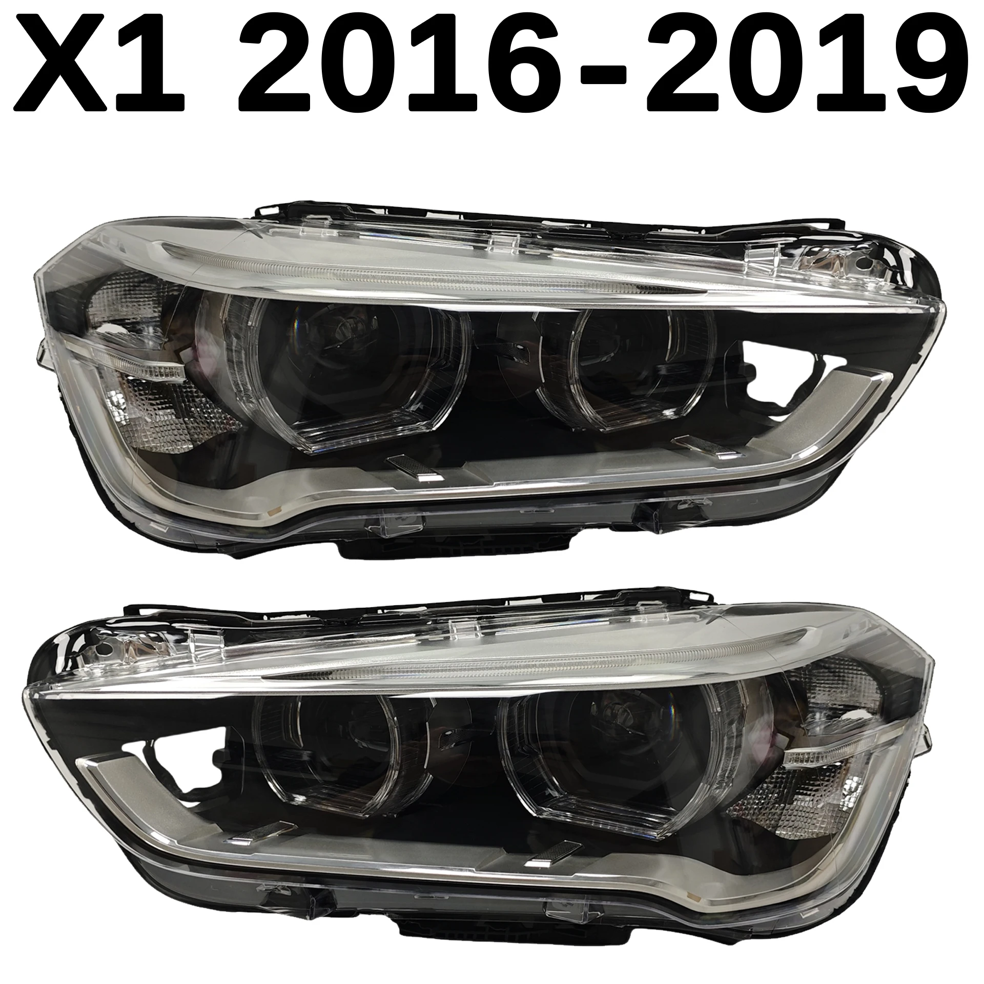 

1 шт. для фар BMW F48 F49 2016-2019, полностью светодиодные фары, безвентиляторная версия, высококачественная фара 63117436462, 63117436461