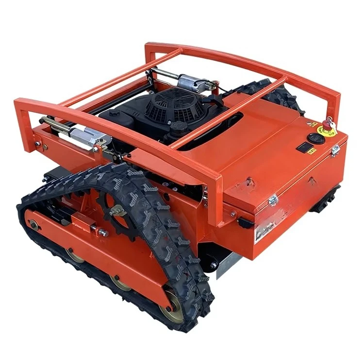 Ferngesteuerter Rasenmäher, Raupe/Radtyp, automatische kabellose ATV-Grasschneidemaschine