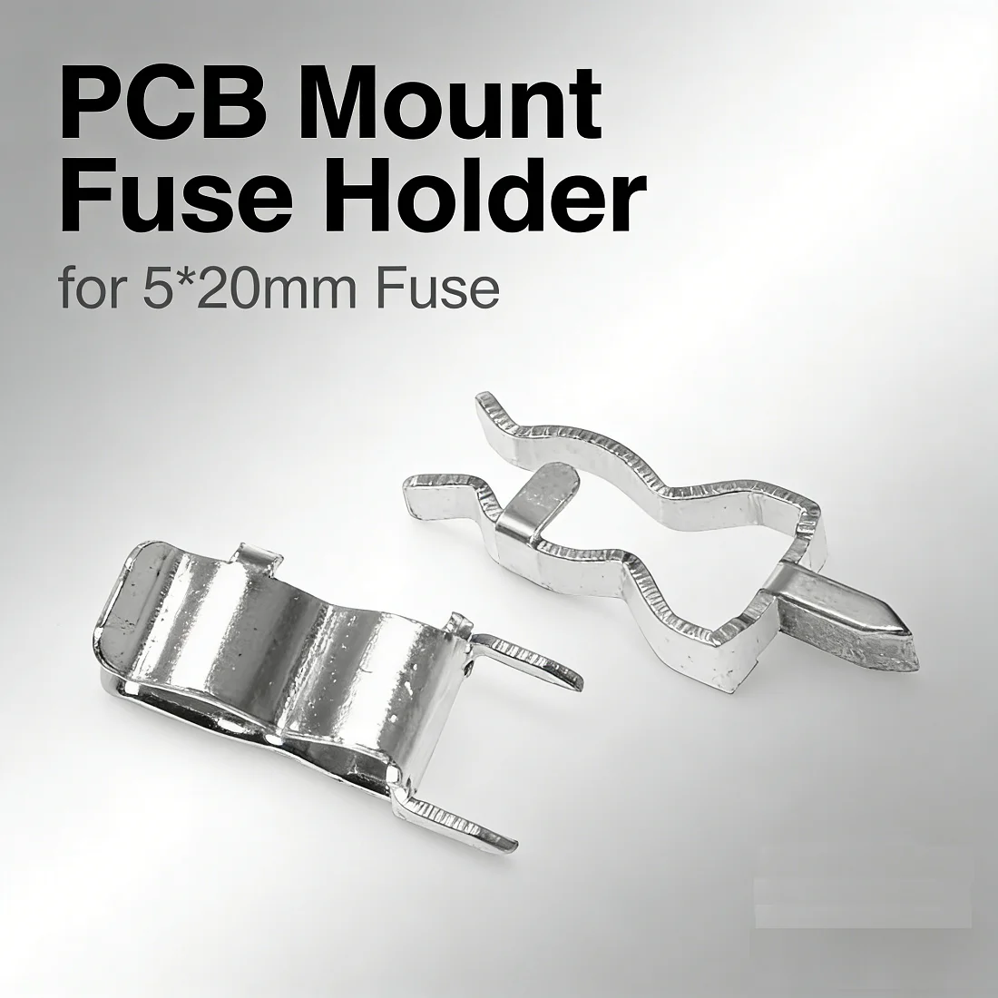100 PCS PCB Mount Fuse Holder for 5*20mm Fuse