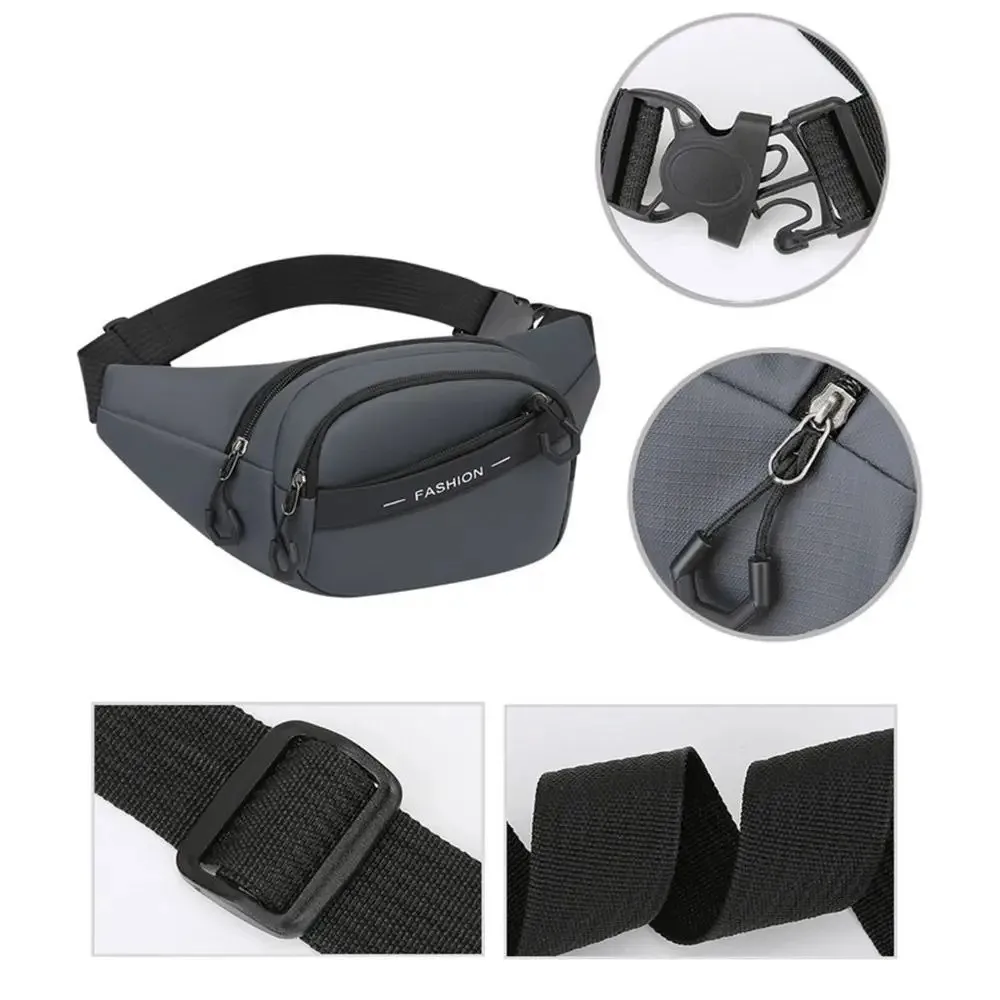 多機能男性チェストバッグ防水大容量ファニー電話パック耐摩耗性軽量スポーツ電話バッグランニング