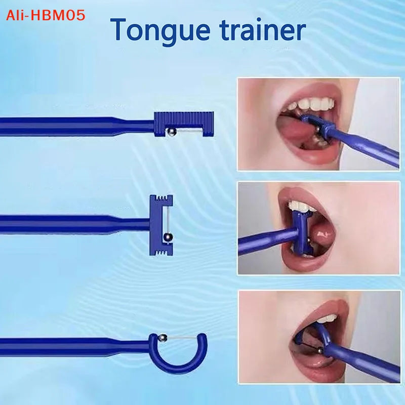 (HB05)Tongue Tip Oral Care Exercise For Children Speech Therapy Autism Sensory Rehabilitation Tongue Muscle Trainer Talk Tool