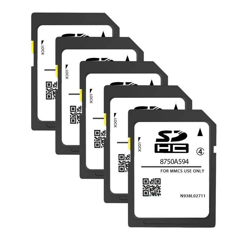 2024/2025 For Mitsubishi Navigation SD Card Outlander PHEV W-15 W-17 8750A594 GPS SD Card Maps