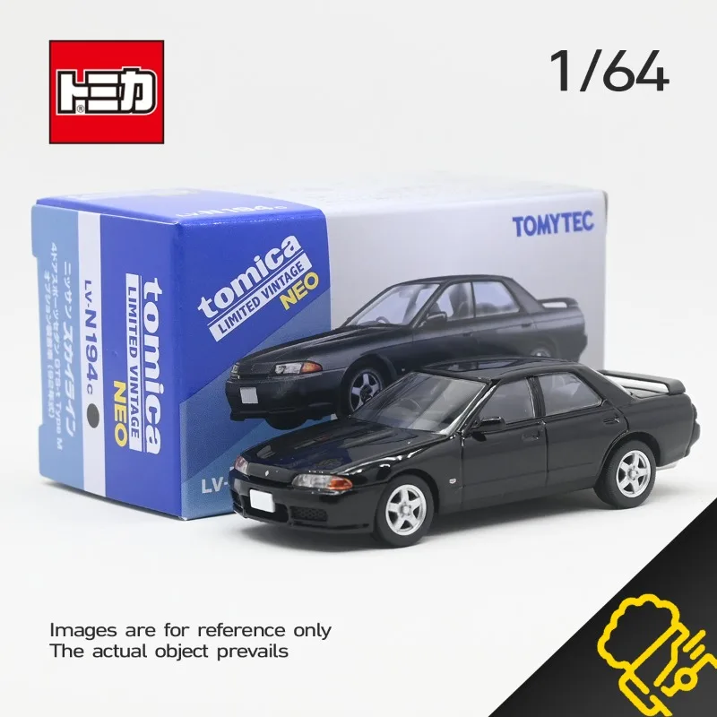 

TOMICA Tomytec TLV LV-N194c Nissan GTR R32 Миниатюрная модель автомобиля из сплава, игрушка для мальчиков, коллекционное украшение для взрослых.