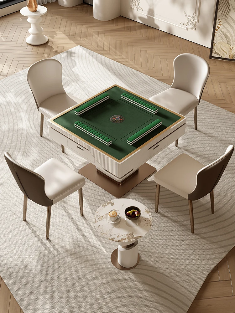 Mahjong Machine Dining Table Dual-Purpose in One Living Room Home Multi-Functional Modern 2023 New High-End