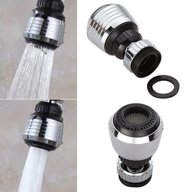 360 Swivel Water Saving Tap Aerator Replaceable Filter Mixed Nozzle Kitchen Bathroom Faucet Bubbler image 2