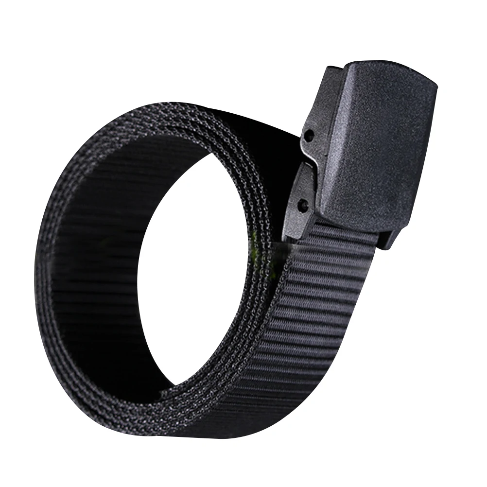 

Canvas Web For Men Nylon Style Casual Belt Airport-Friendly Lightweight Moisture-Wicking Durable Belt