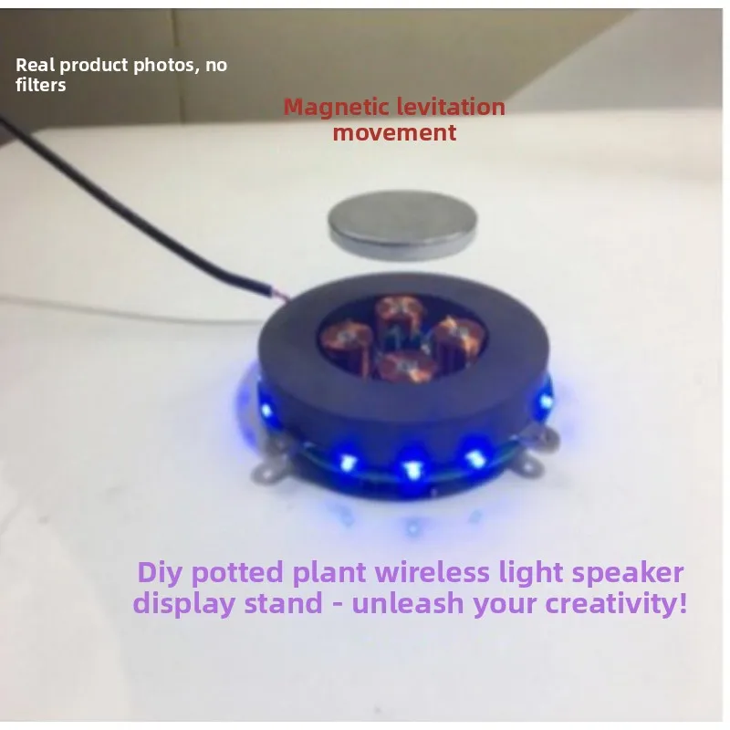 Maglev Bare Metal Magnetic Levitation Movement, Booth, Magnetic Module, Speaker