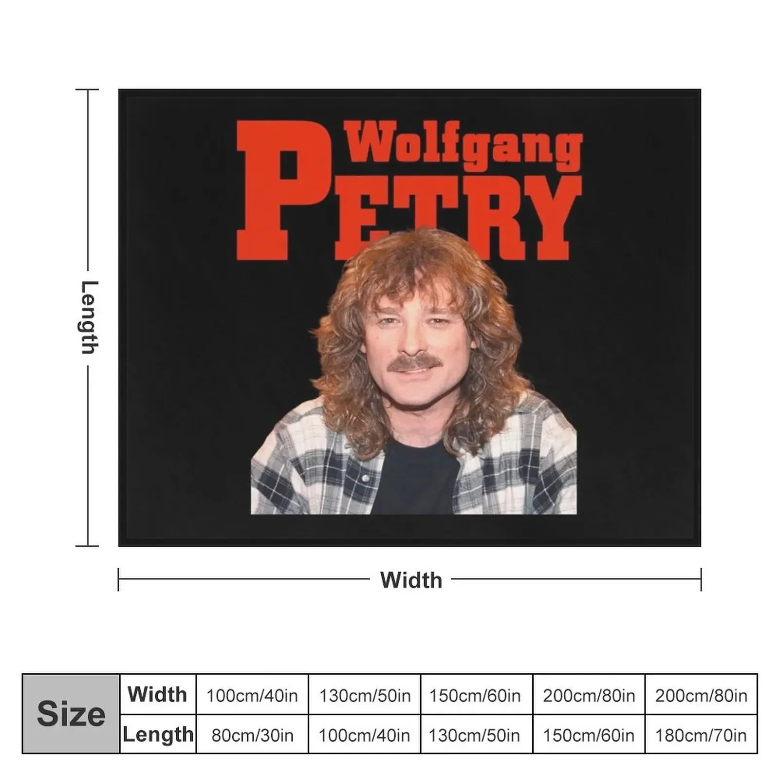 Wolfgang petry t shirt -wolfgang petry fans wolfgang petry Throw Blanket Weighted Retros funny gift Moving Blankets