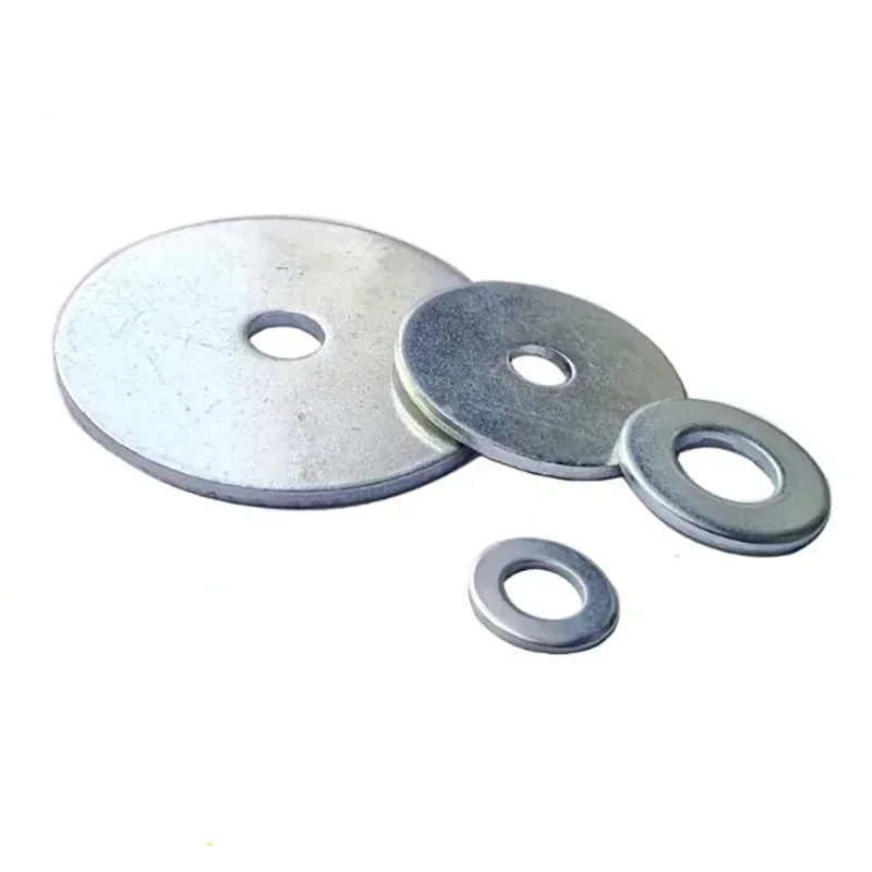 M2 M3 M4 M5 M6 M7 M8 M10 M12 M14 M16 M18 M20 M21 M22 M23 M24 M27 M30 M36 M40 Plain Flat Zinc Plated Thick Large Gaskets Washer