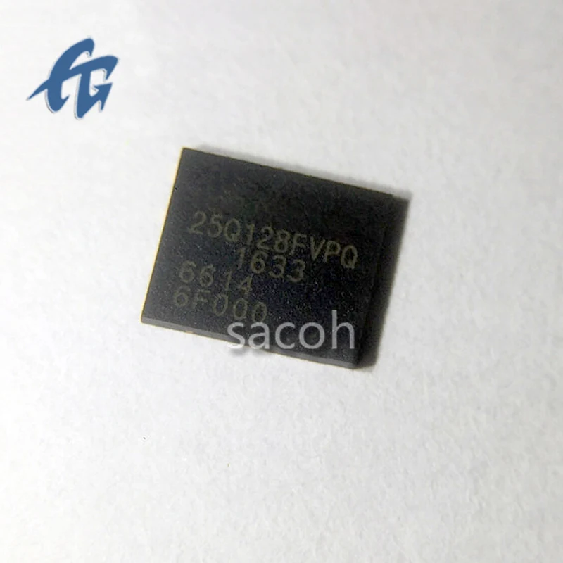 

New Original 5Pcs 25Q128FVPQ W25Q128FVPIQ QFN Flash Memory IC Chip Integrated Circuit Good Quality