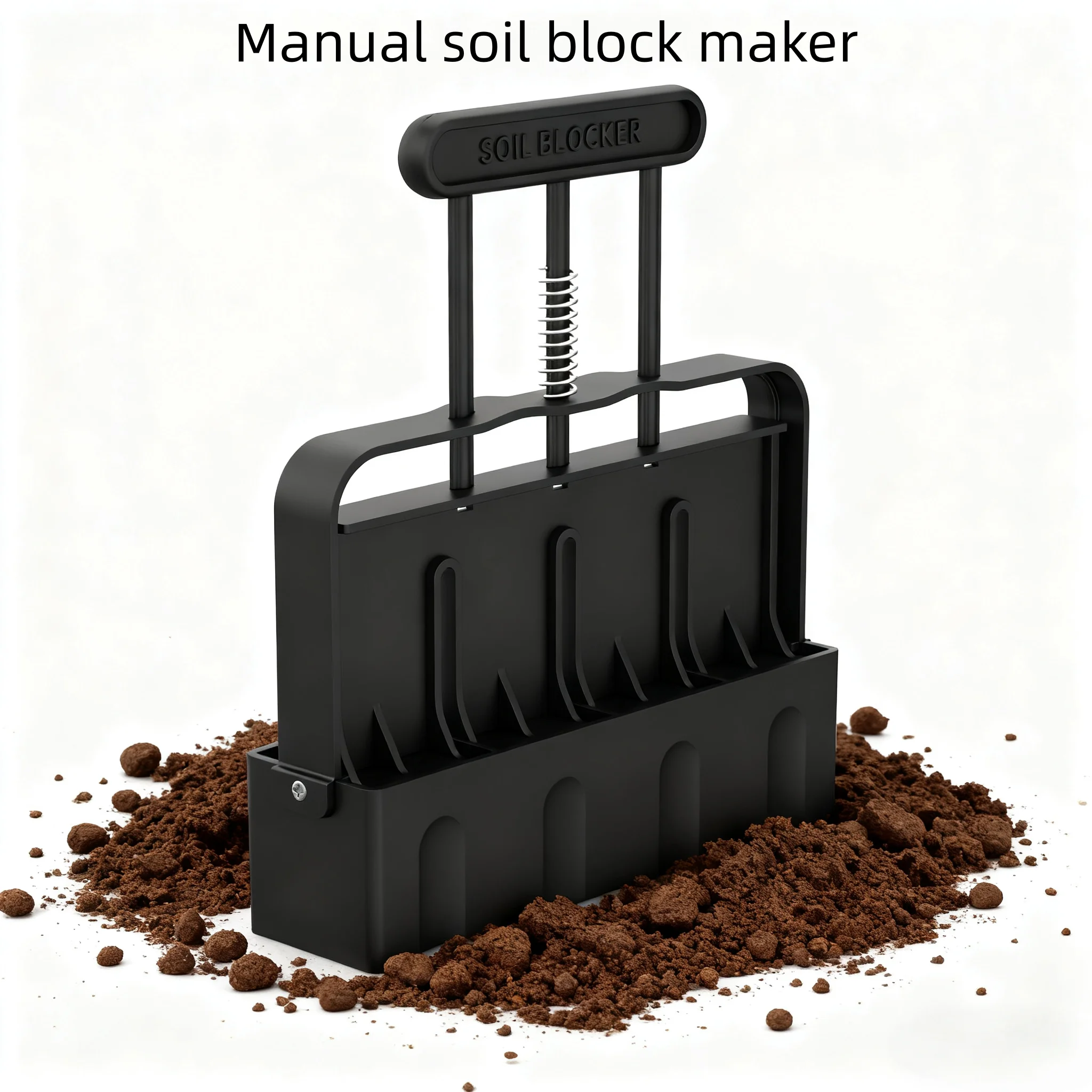 

Garden Soil Block Maker Manual - Forest Farm Root Culture Tool, Sowing Container Making Equipment, Hot Selling Gardening Supplie