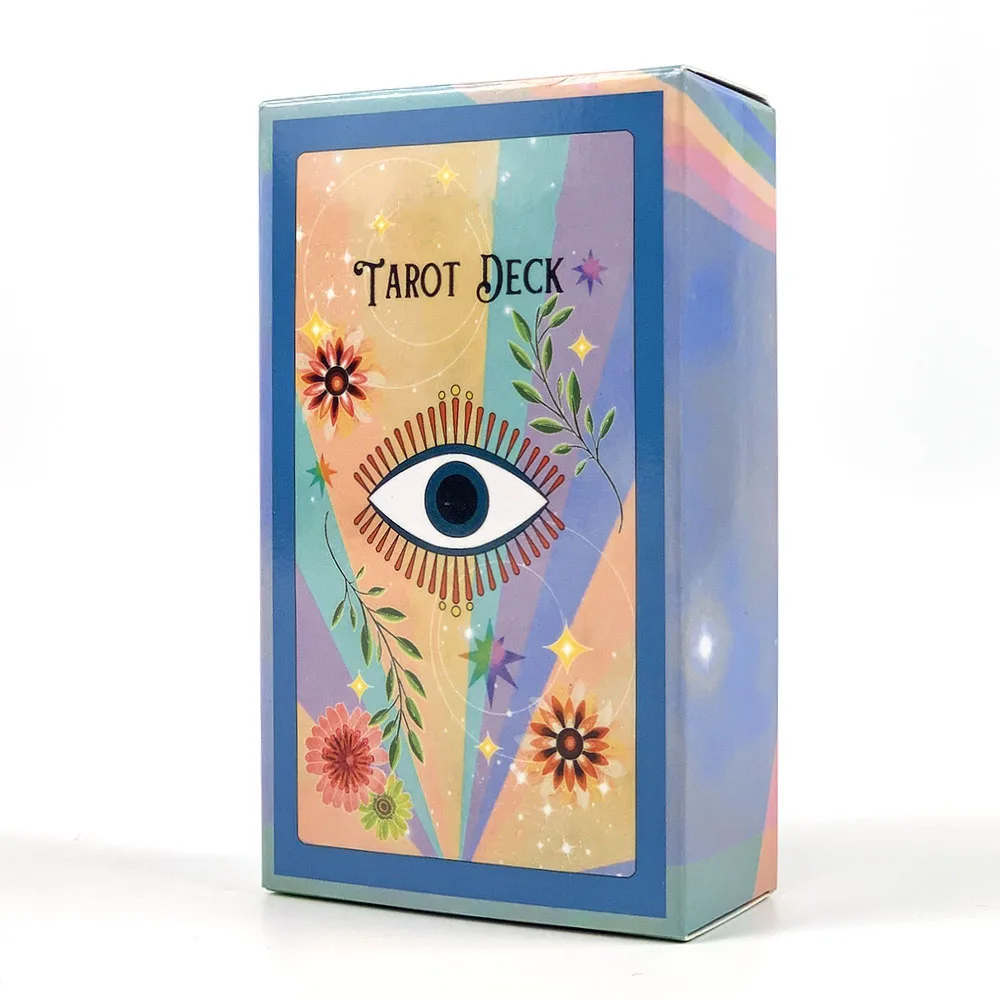 Cartas de Tarot Más Vendidas, 78 Exquisitas Cartas de Oráculo, Edición en Inglés, Visions Fate Divination, Juego de Mesa para Principiantes