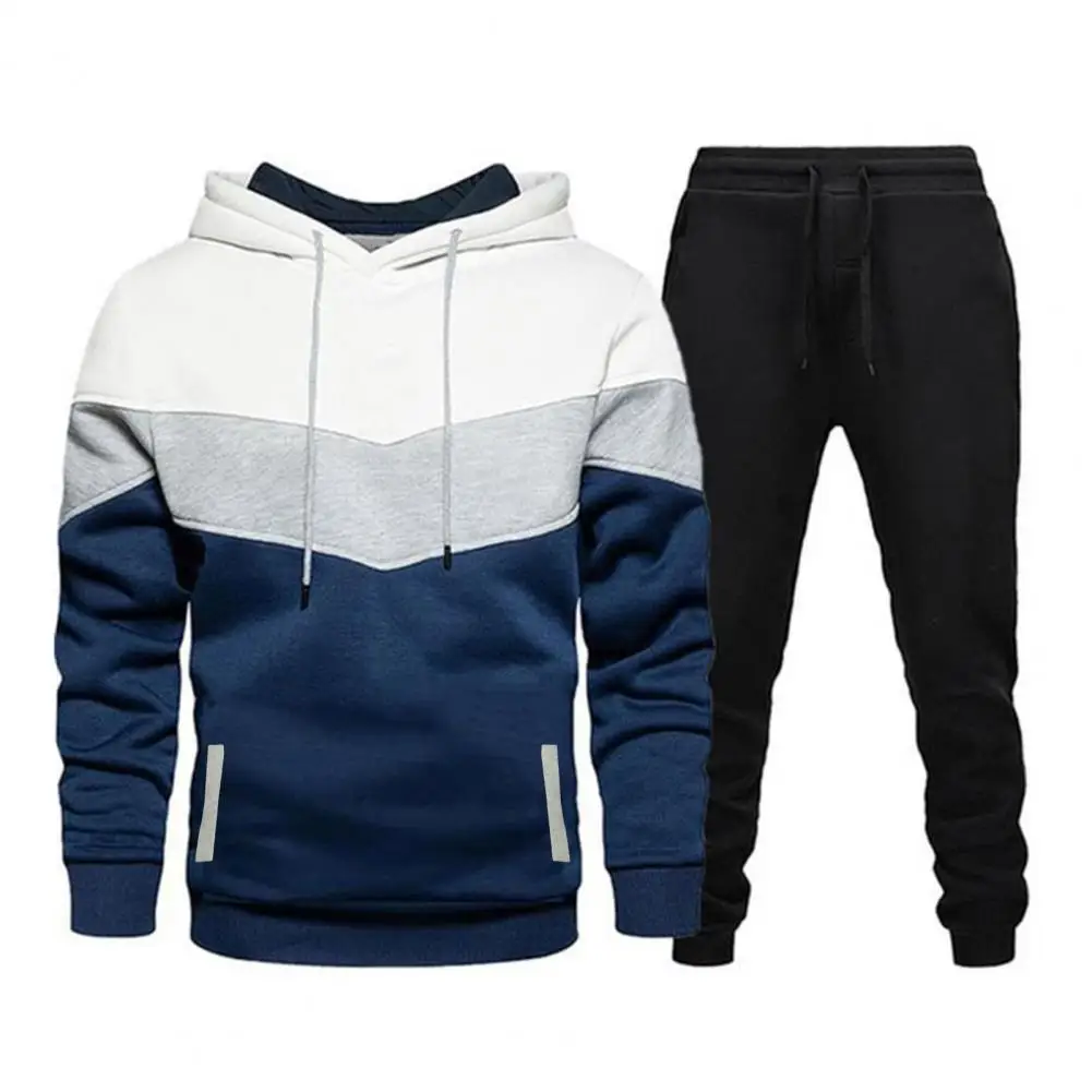 2024 Autumn and Winter Hoodie Suit Men's Fashion Hoodie Pants Casual Jogging Suit Sports Wear Sweatshirt