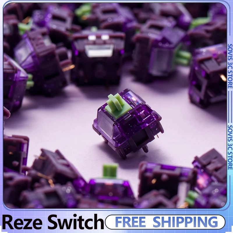 HMX Paragraph Switch 5Pins Keyboard Switch 35gf/45gf/50gf H2 axis Gaming Office Accessories Mechanical keyboard Gifts