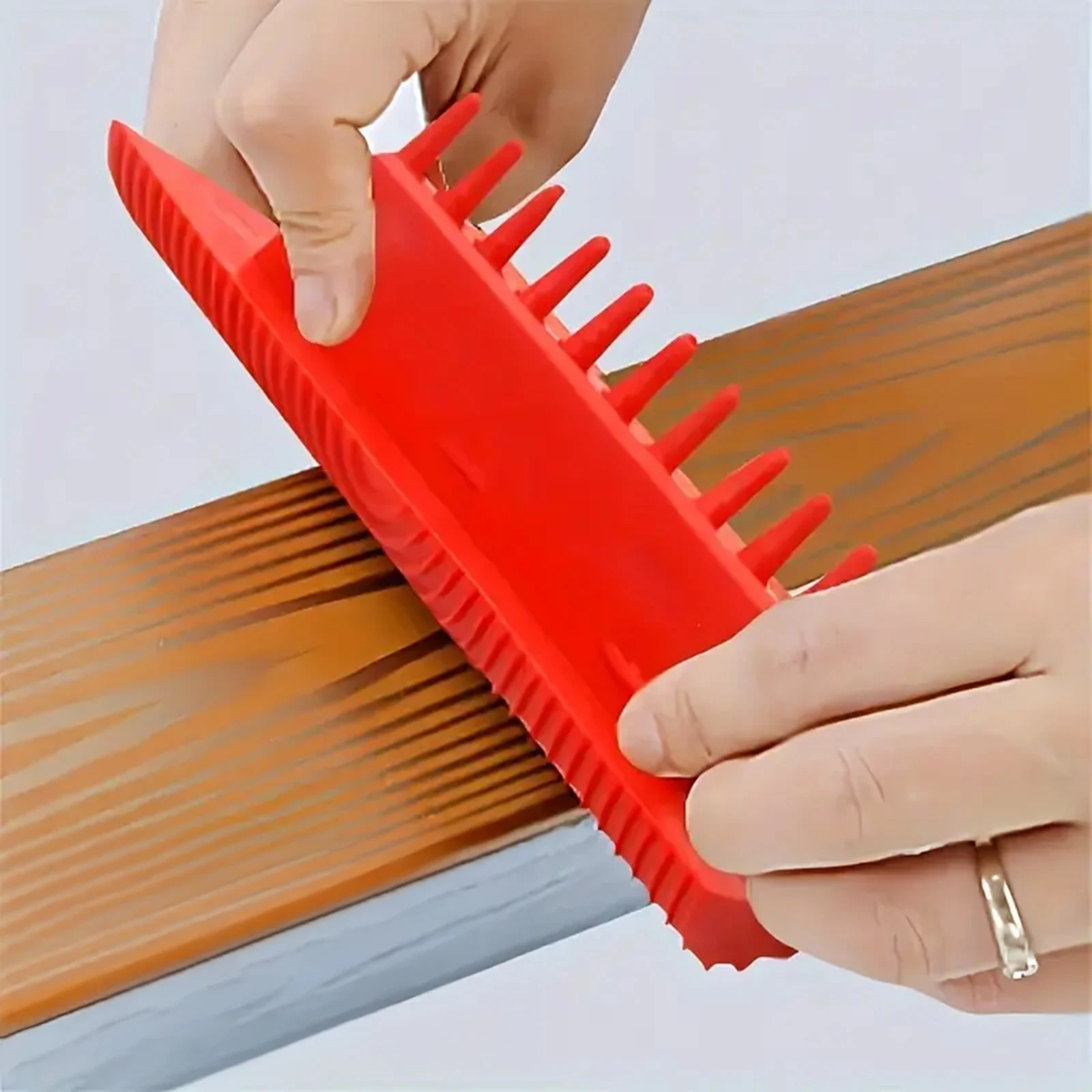 4pcs Rubber Wood Graining Tools Wood Grain Patterns Woodgrain Maker for Decorative Painting Tool