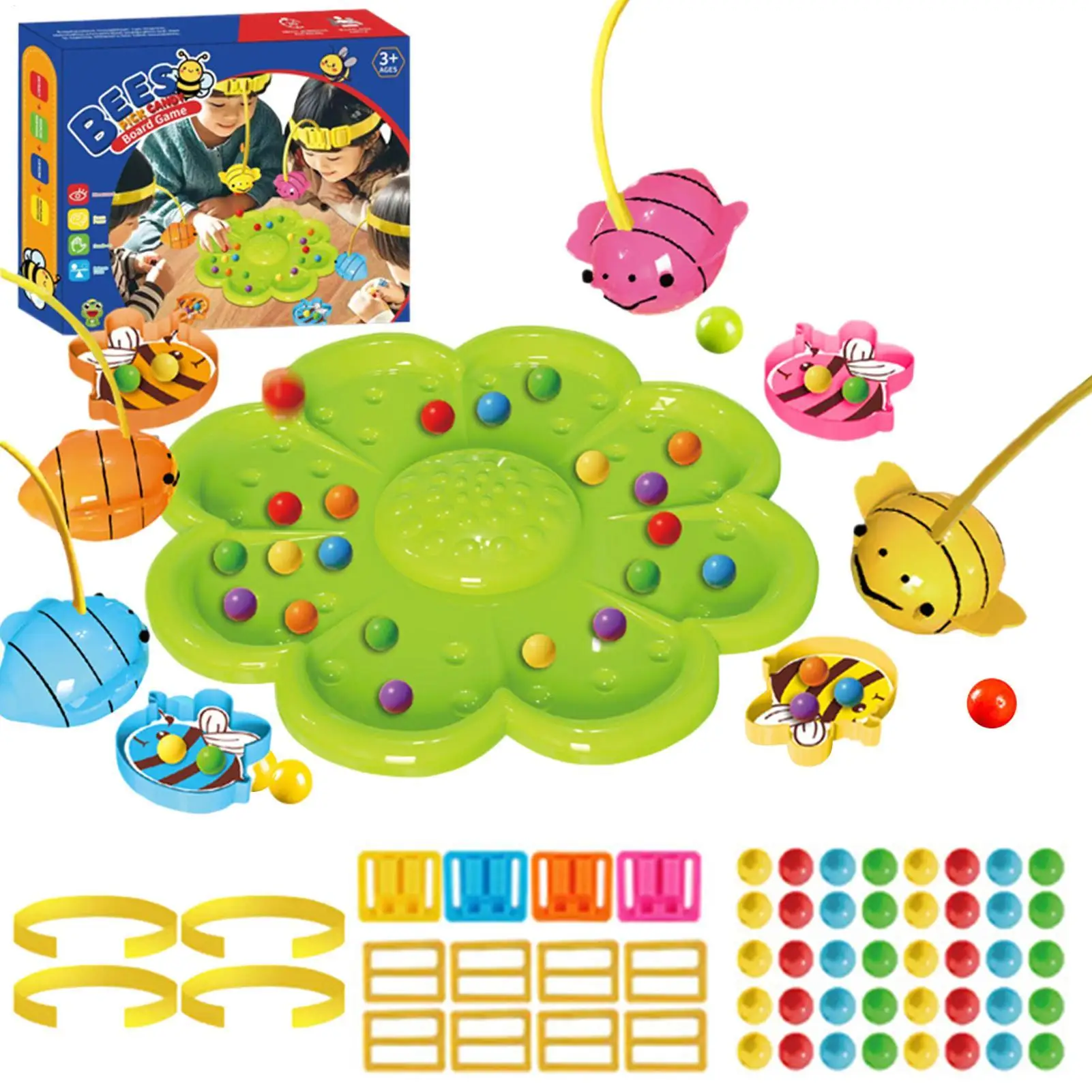 

Kids Fishing Game Bee Magnetic Game Playgame Interactive Educational Toy For Girl Boy School Travel Home Playtime Preschoolers