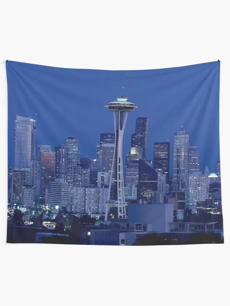 Seattle Washington Tapestry Wall Decor Carpet Wall Tapestry