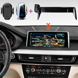 Car Phone Holder For BMW X5 F15 2014 2015 2016 2017 2018 Screen Fixed Base Navigation Bracket Wireless Charging Car Accessories