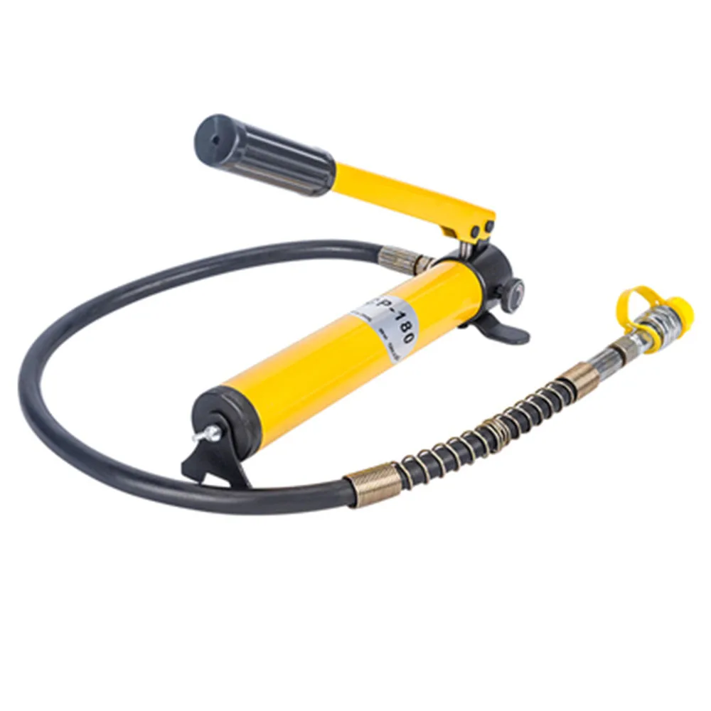 CP-180 Hand Pump Portable High Pressure Hydraulic Pump Small Manual Hydraulic Pump With Pressure Gauge Hydraulic Tools