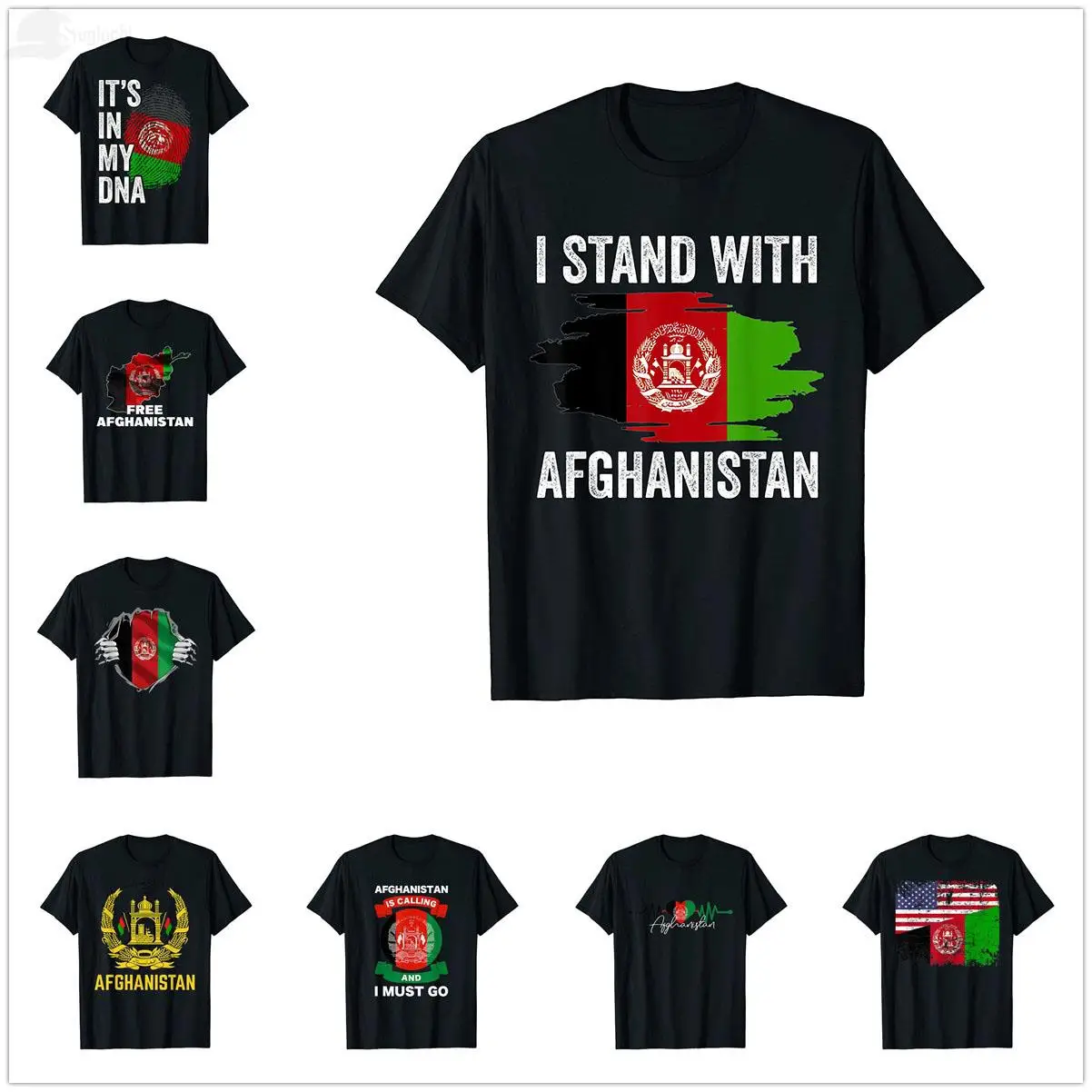 2025 Summer I Stand With Afghanistan Country Flag Pride T-Shirt For Men Women Unisex  T Shirt Hip Hop Tops 100% Cotton Tees