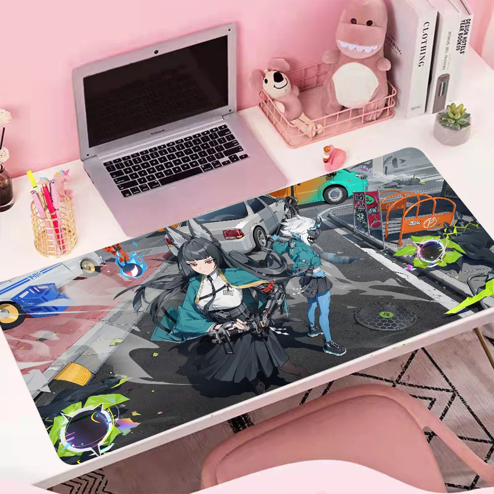 Zenless Zone Zero Gentle House Sexy Girl Hentai Hoshimi Miyabi Mana Nekomiya Ellen Alexandrina Gamer Mouse pad Large Extended