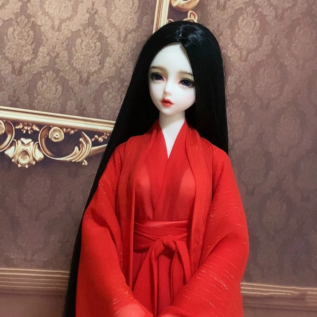 1/4 1/3 scala Costume antico BJD vestiti cinese Hanfu fata vestito lungo vestito per BJD/SD SD13 grande ragazza accessori per bambole C2342