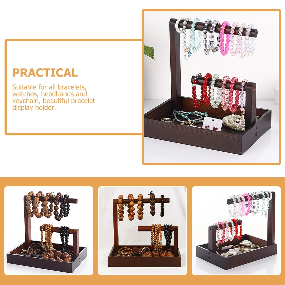 

Bracelet Holder Stand for Jewelry Display Bangle Watch Keychain Organizer Storage Rack Tabletop Decorative Jewelry Display