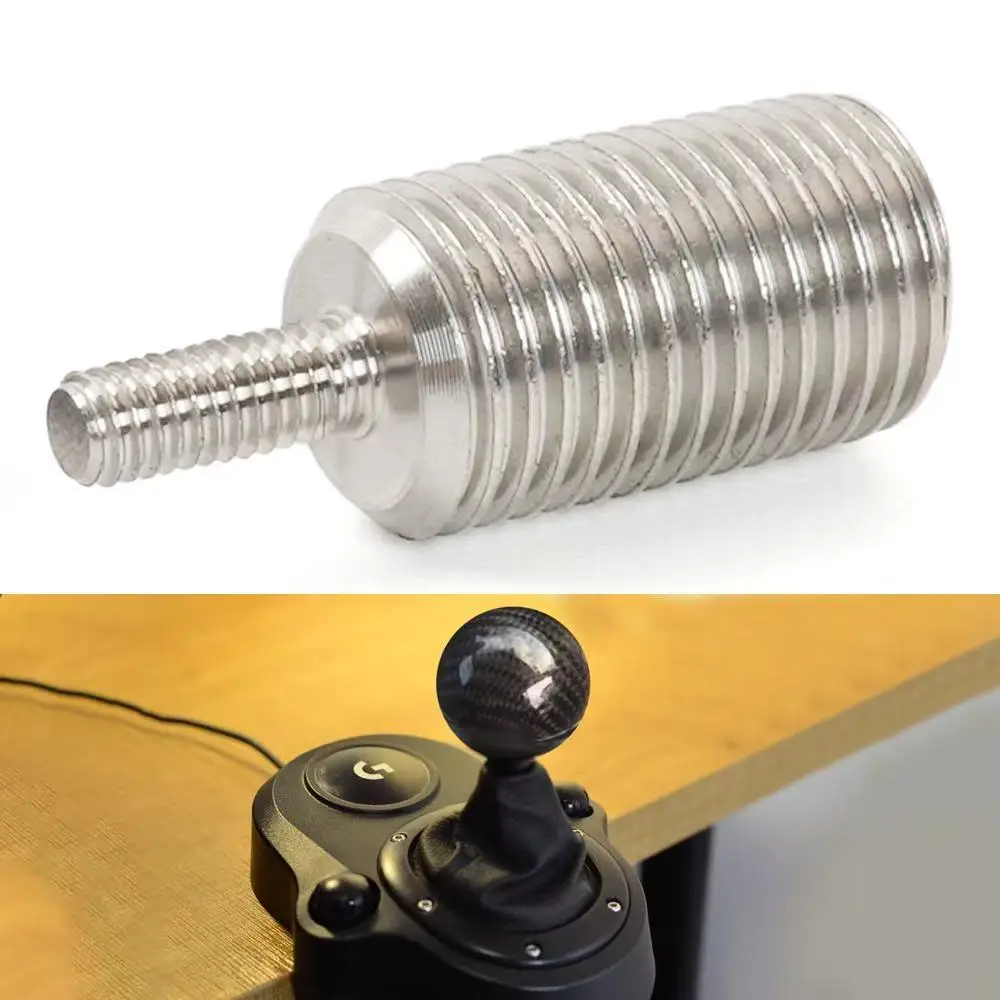 

Shift Knob Adapter for Logitech G29 G923 Driving Force Racing Wheel Shifter 6-Speed H-Pattern Modification