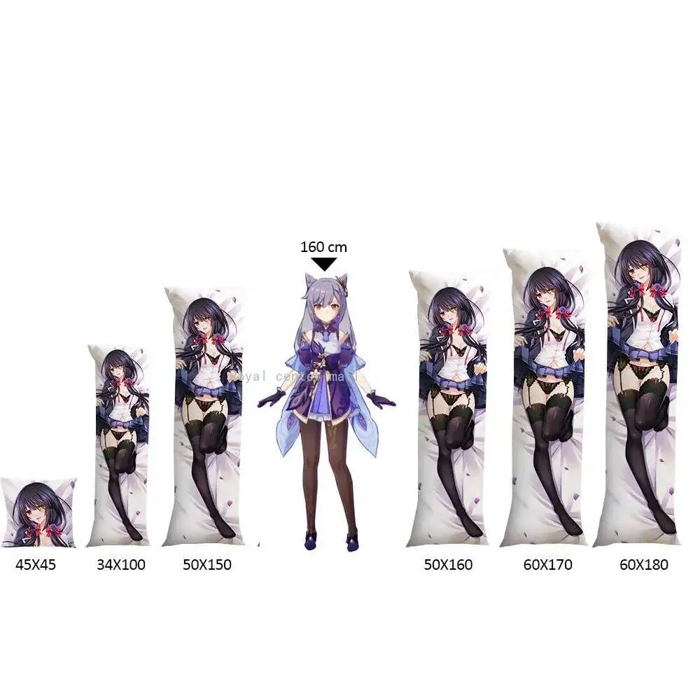 الأزرق الأرشيف ماري Iochi Dakimakura 2WAY هينغ الجسم حالة أنيمي أوتاكو وسادة غطاء الوسادة هدايا عيد الميلاد
