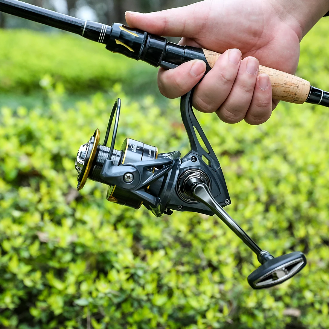 Salit water Spinning Reel ARCHER2 Series 5.2:1 4.9:1 Spinning Reel MAX Drag Power 28lbs Aluminum Spool Fish Alarm Spinning Reel