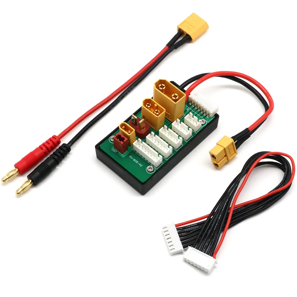 XT30 XT60 XT90 JST T Plug 2-6S Parallel Charging Board for Skyrc B6 B6AC ISDT Q6 Lite HOTA D6 Pro ToolkitRC Charger