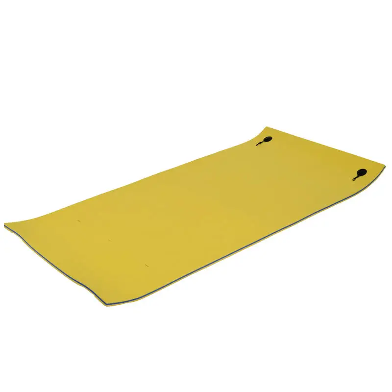 

Floating Water Mat Float Pad Used in Lake Pool Water Beach Sea Ocean Yellow
