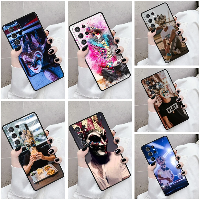 Phone Case For Samsung Galaxy S24 S23 S21fe S22 Ultra Plus Note 10 20 S8 S9 S10 Cover DJ Boris Brejcha