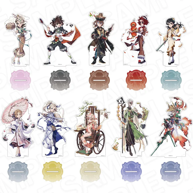 Game Identity V Acrylic Stand Doll Anime Perfumer Sculptor Antiquarian Ithaqua Figure Model Plate Cosplay Toy For Gift