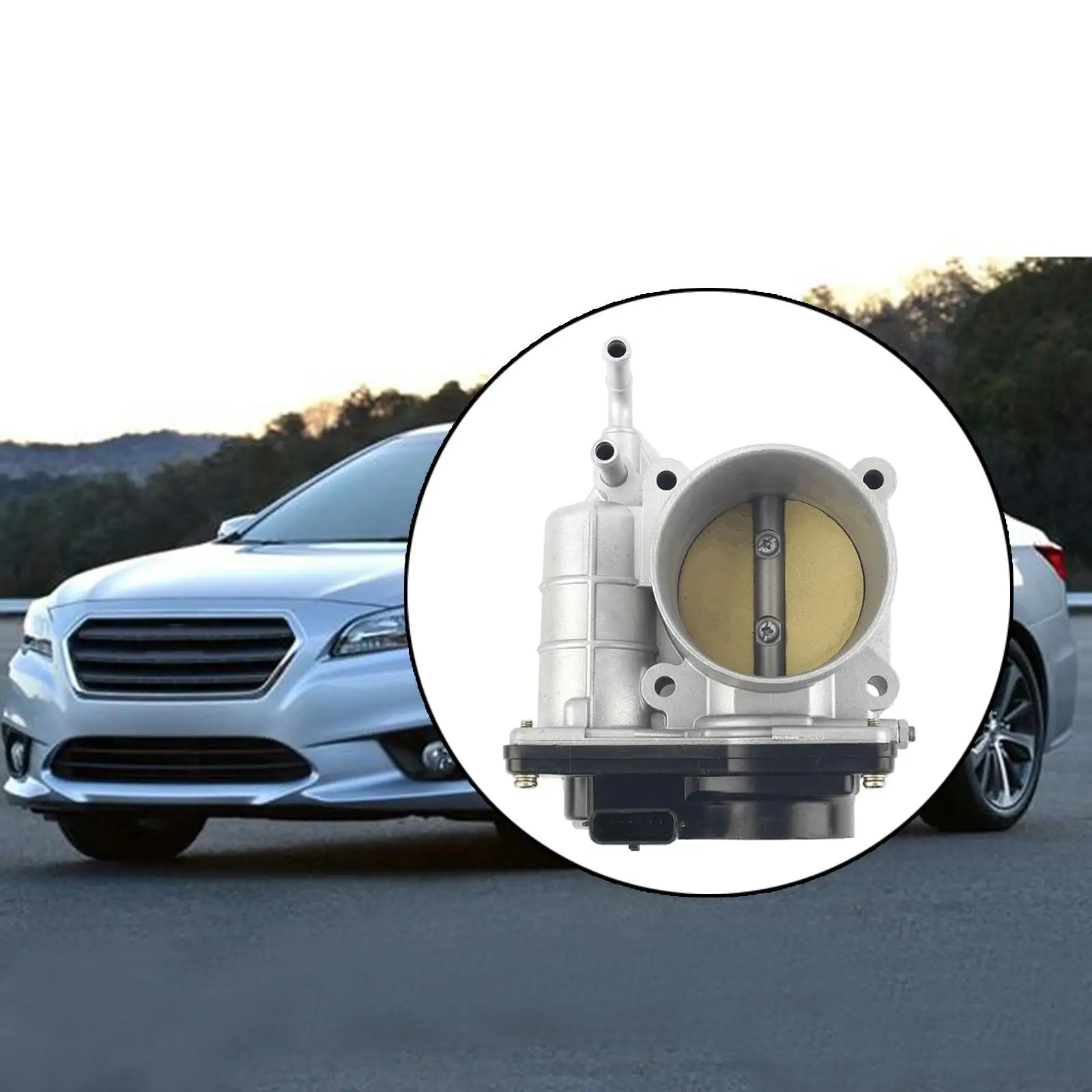 

Throttle Body Assembly S20054 Repalcement Parts Accessory Compatible Replaces Fits for 2007-2012 4 cyl 2.5L