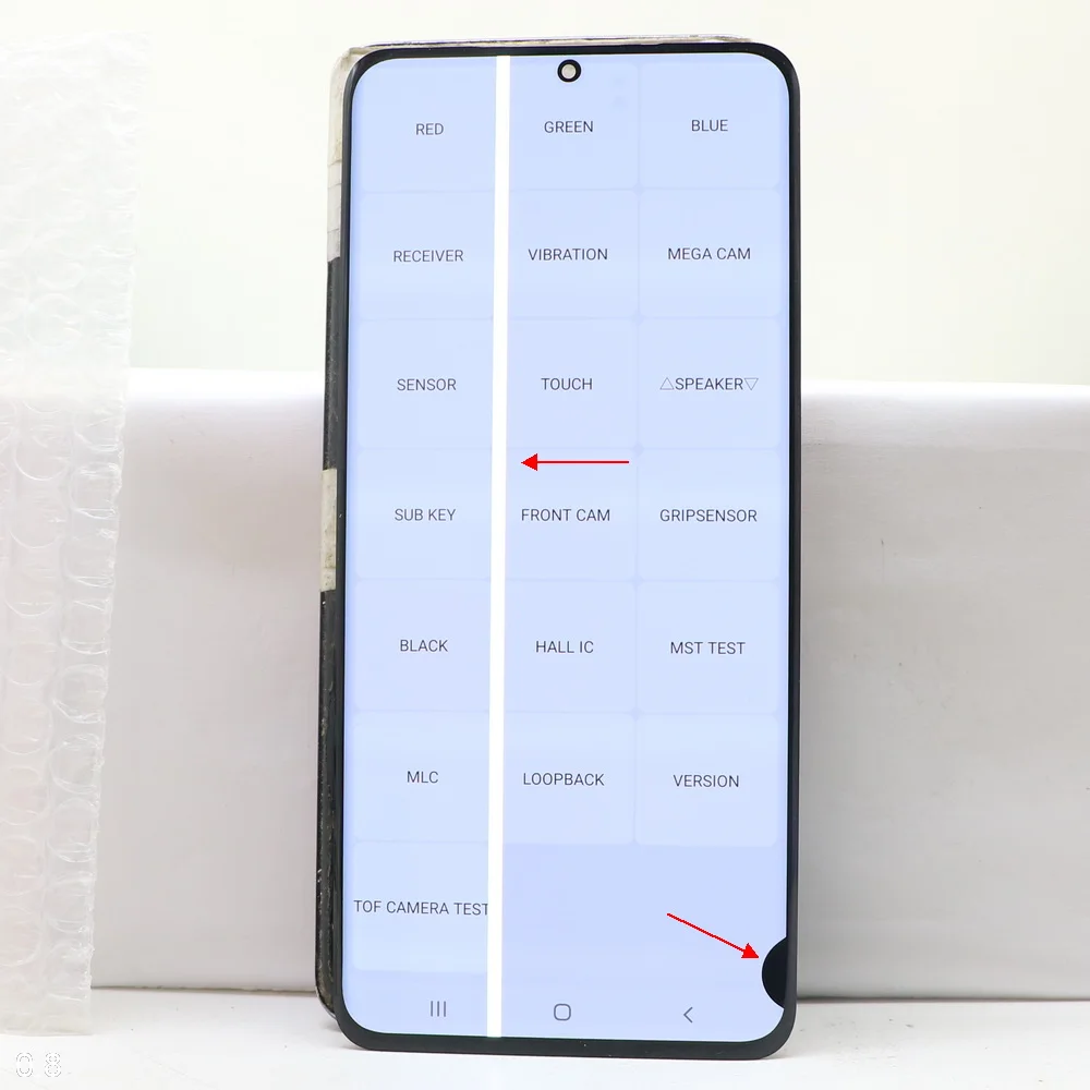 With defects Amoled Lcd For Samsung Galaxy S20 Plus Display Touch Screen Digitizer Assembly For S20+ Lcd G985F G985 G986B/DS