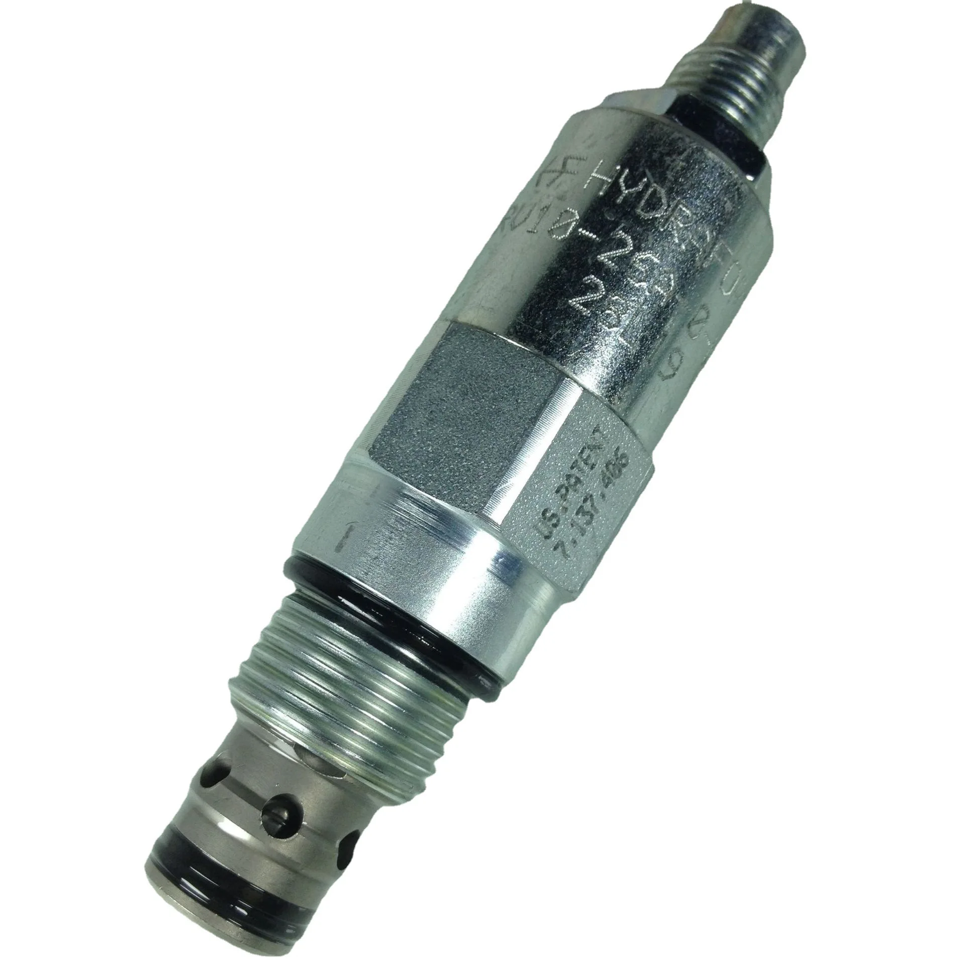 Válvula de Desbordamiento Pilotada RV10-26A-0-N, Válvula de Cartucho Roscada Compatible con la Serie HydraForce