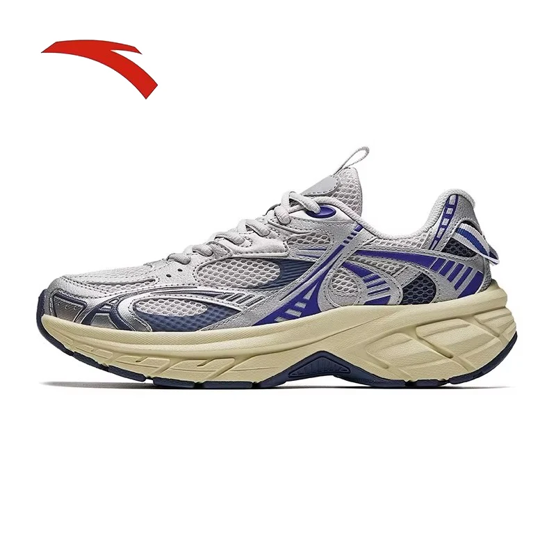 

ANTA AT2002 | Millennium Y2K Style Women's Retro Running Shoes Spring Silver Trend Sports Shoes Running Shoes