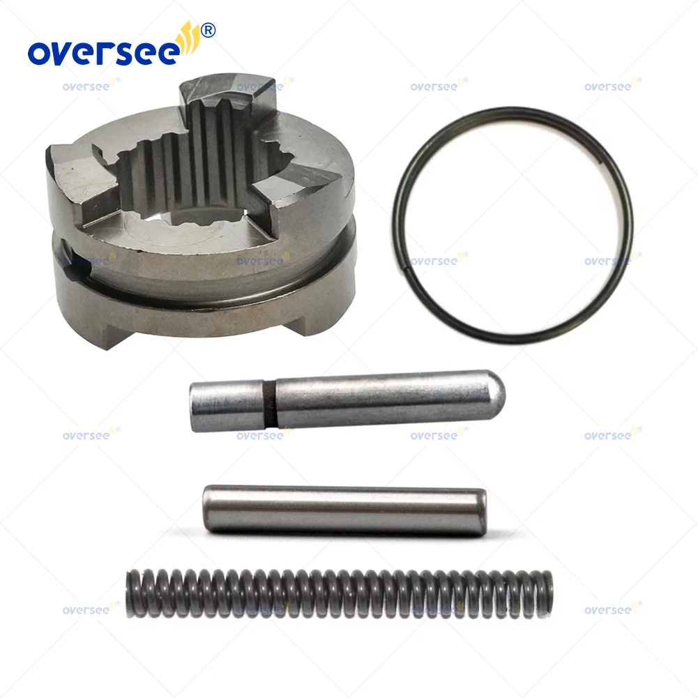 Oversee 682-45631-00 Clutch Dog Assy For Yamaha 2T 9.9hp 15hp Outboard Engine Parsun F15-06070003 Hidea HDX Seapro Hangkai