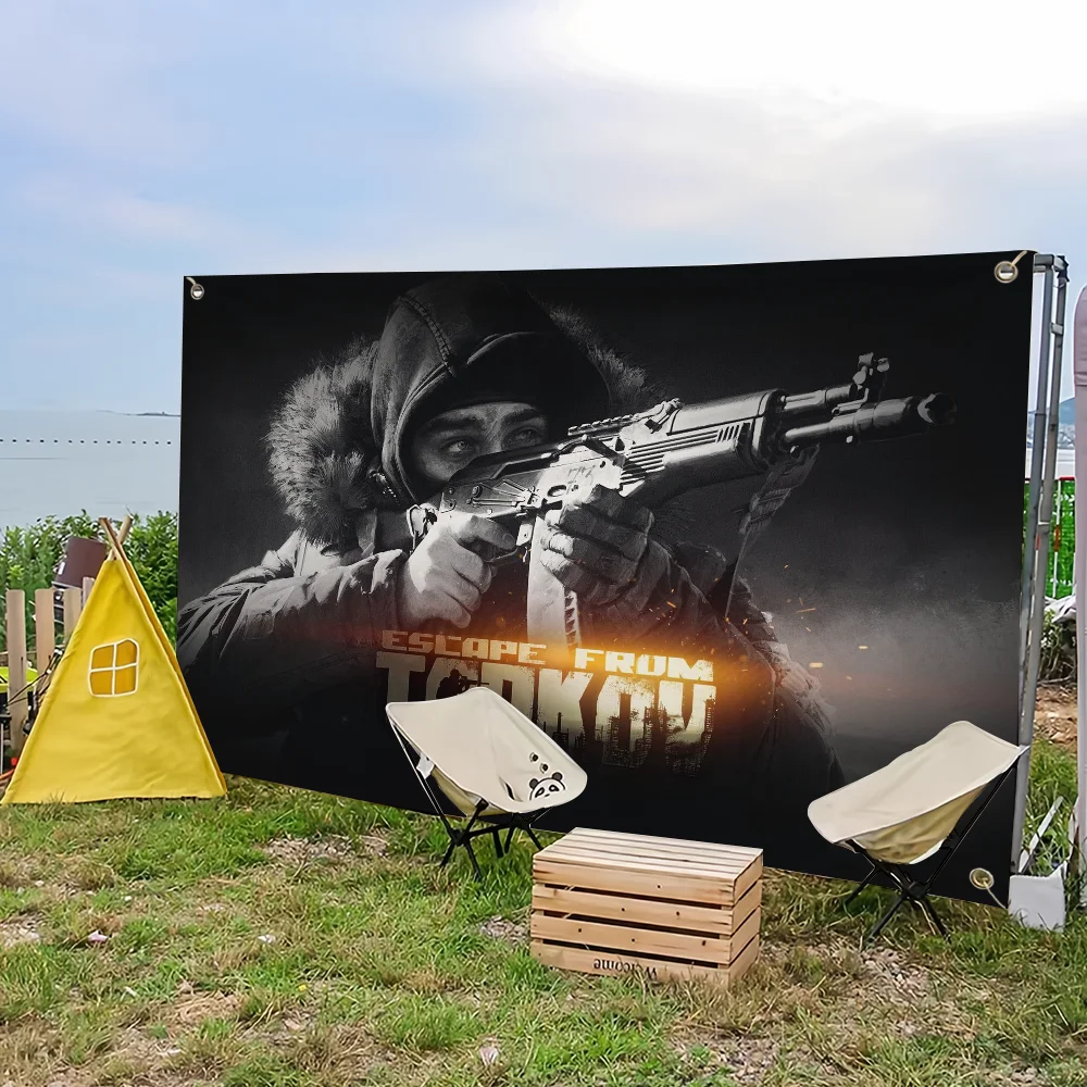 flag Game For Picnic Party Art Home from Decoration E-Escape Tarkov Outdoor Camping Banner