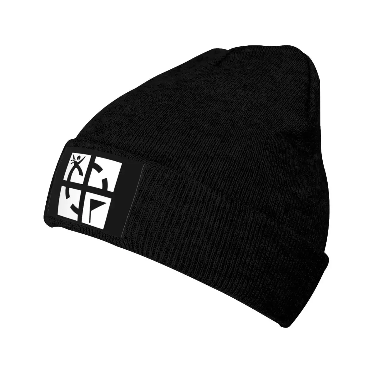 Geocaching Logo Knit Hat Cap Knitted Beanie  Beanies  Unisex Hipster