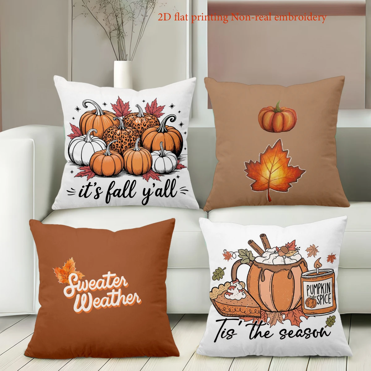 Fall-Themed Pillows… - image
