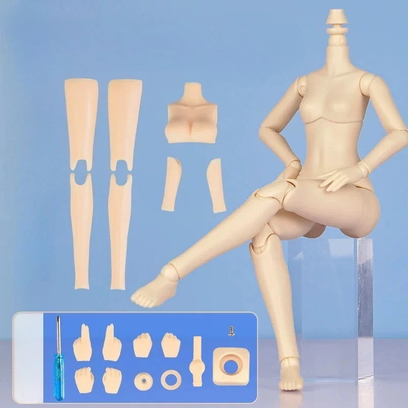 

Ob22 Blank Body Ob24 Joint Movable Doll Handmade DIY BJD Cartoon Figure Doll Tool Mold Accessories